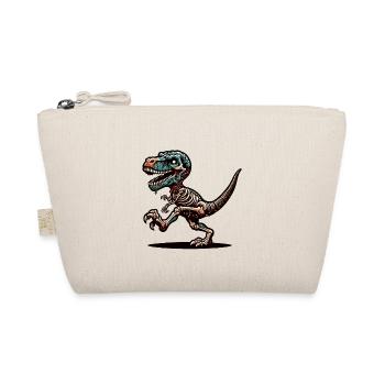 T-Rex dinosaure zombie Halloween Costume Décoration - Trousse biologique - nature - Devant