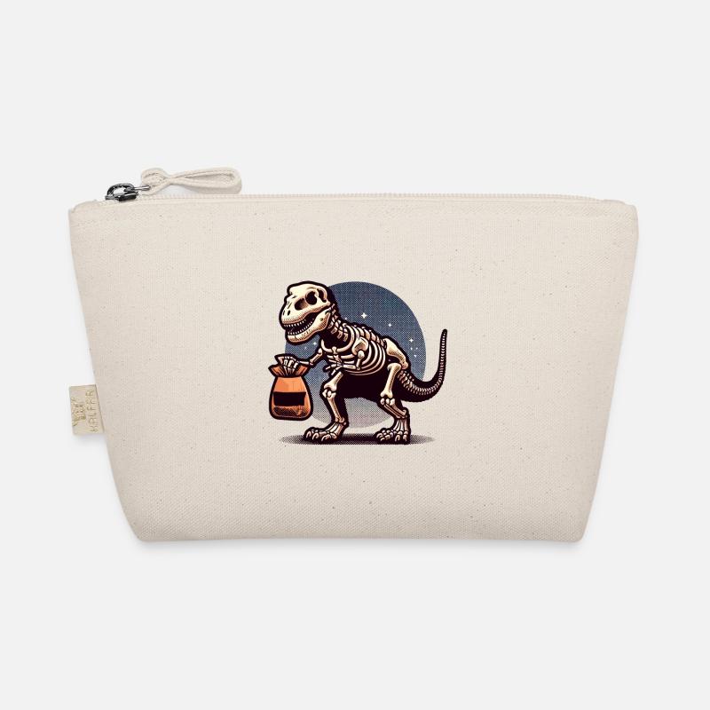 T-Rex Dinosaurier Süßes Oder Saures Halloween Bio-Täschchen