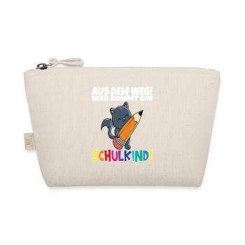 School Child 2024 School Enrollment Back to School - Organic Pouch - nature - Front