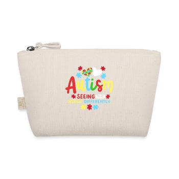 Autismus Bewusstsein autistische Kinder - Bio-Täschchen - Natur - Vorne