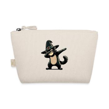 Dabbing Witches Cat Funny Cat Lover - Organic Pouch - nature - Front