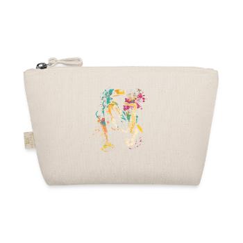 Saxophone player street art - Organic Pouch - nature - Front