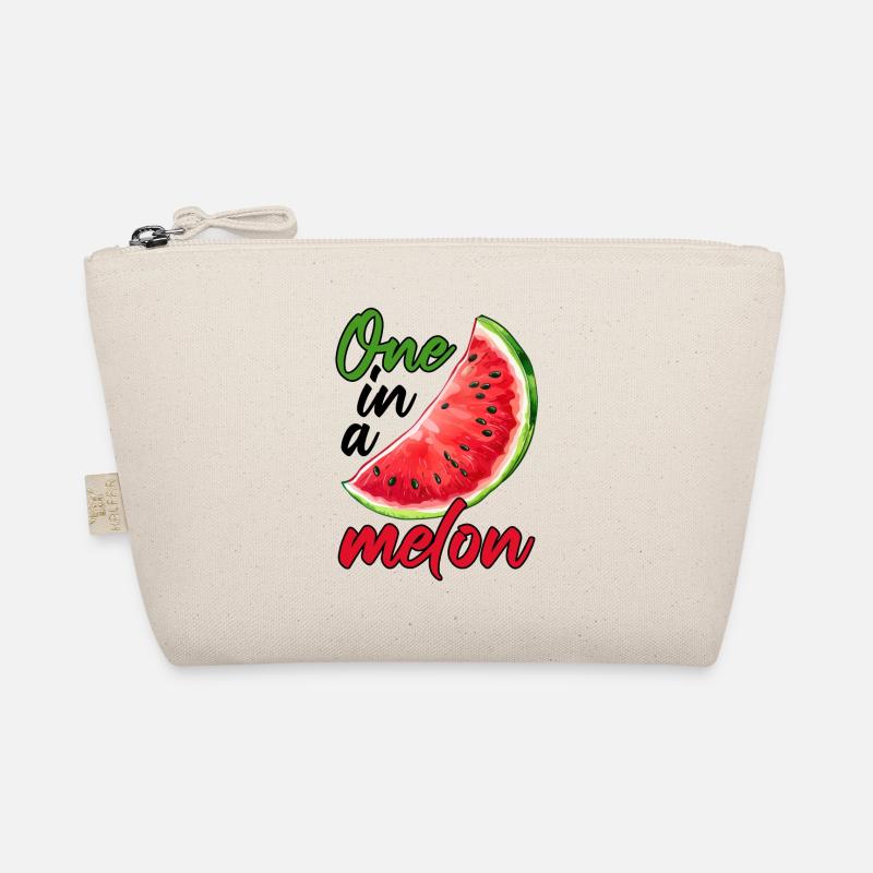 One In A Melon Lustige Melone Sommer - Bio-Täschchen - Natur