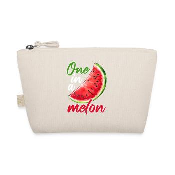 One In A Melon Funny Melon Summer - Organic Pouch - nature - Front