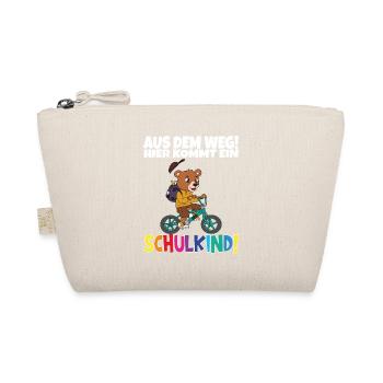 School Child 2024 School Enrollment Back to School - Organic Pouch - nature - Front