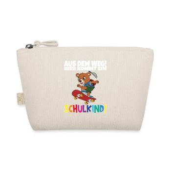 School Child 2024 School Enrollment Back to School - Organic Pouch - nature - Front