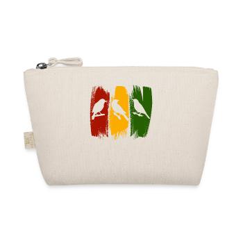 Rastafari Music Vibes Only Rasta Jamaica Reggae - Organic Pouch - nature - Front