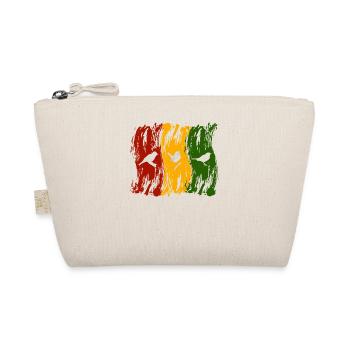 Rastafari Music Vibes Only Rasta Jamaica Reggae - Organic Pouch - nature - Front