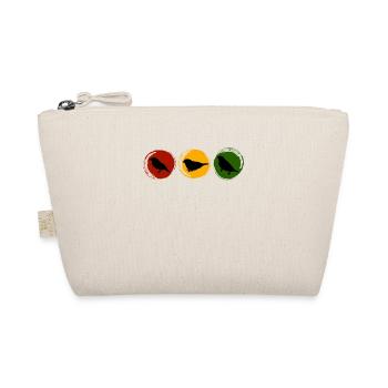 Rastafari Music Vibes Only Rasta Jamaica Reggae - Organic Pouch - nature - Front