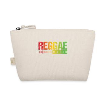 Rastafari Music Vibes Only Rasta Jamaica Reggae - Organic Pouch - nature - Front