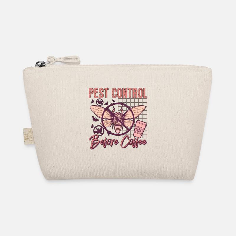 Pest Control Before Insect Solutions Coffee Lover - Bio-Täschchen - Natur