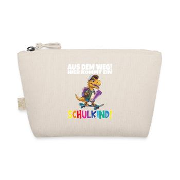 School Child 2024 School Enrollment Back to School - Organic Pouch - nature - Front