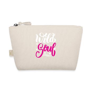 Embrace your untamed spirit with our - Organic Pouch - nature - Front