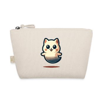 Mignon Fantômes Chat Kawaii Fantôme Animal de compagnie - Trousse biologique - nature - Devant