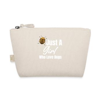 Just a girl who loves insects, entomologist, - Organic Pouch - nature - Front