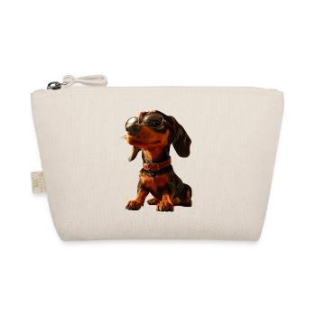 Dackel Dachshund Zwergdackel Dackelclub Teckel - Bio-Täschchen - Natur - Vorne
