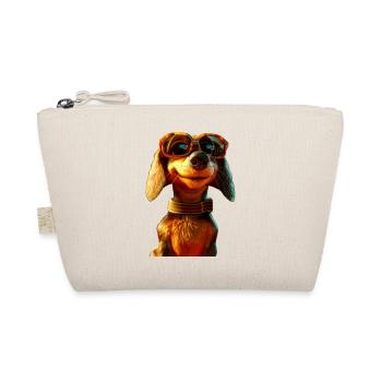 Dackel Dachshund Zwergdackel Dackelclub Teckel - Bio-Täschchen - Natur - Vorne