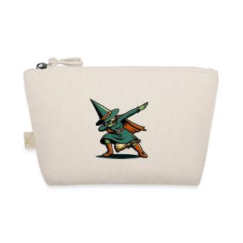 Dabbing Witch Halloween Costume Decoration Salem - Organic Pouch - nature - Front