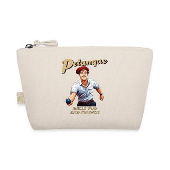 PETANQUE BALLS FUN AND FRIENDS - Organic Pouch - nature - Front