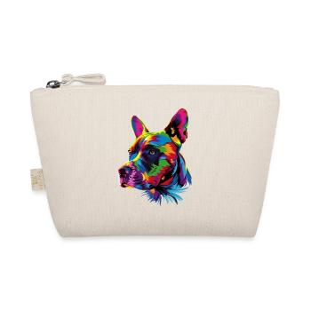 Pitbull Bulldog Couleurs vives Pitbull Terrier - Trousse biologique - nature - Devant