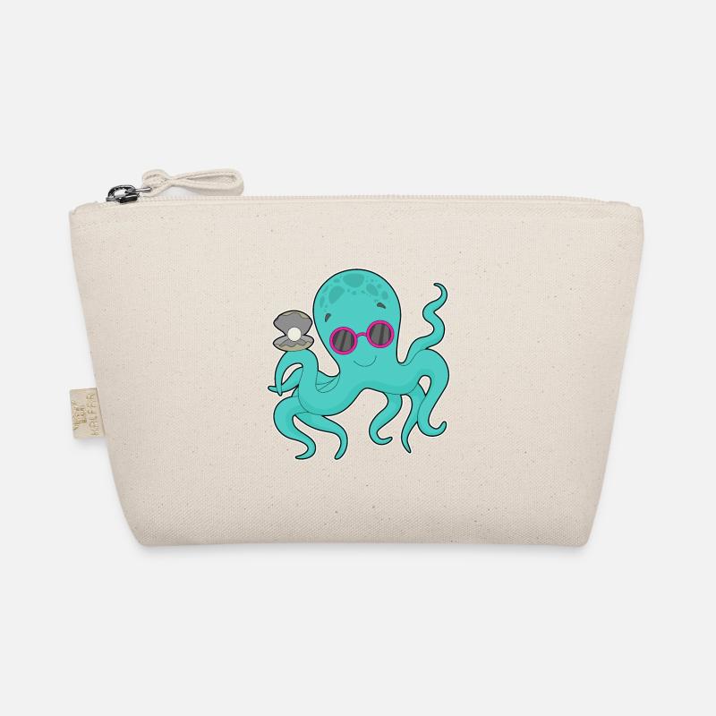 Krake Perle Bio-Täschchen