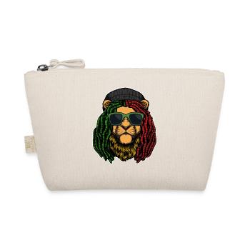 Rastafari Music Vibes Only Rasta Jamaica Reggae - Organic Pouch - nature - Front