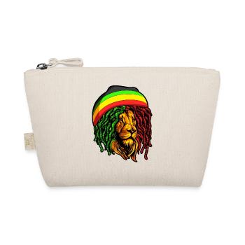 Rastafari Music Vibes Only Rasta Jamaica Reggae - Organic Pouch - nature - Front