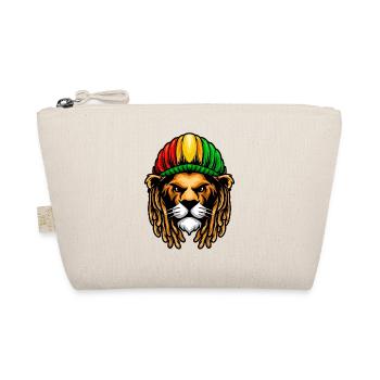 Rastafari Music Vibes Only Rasta Jamaica Reggae - Organic Pouch - nature - Front