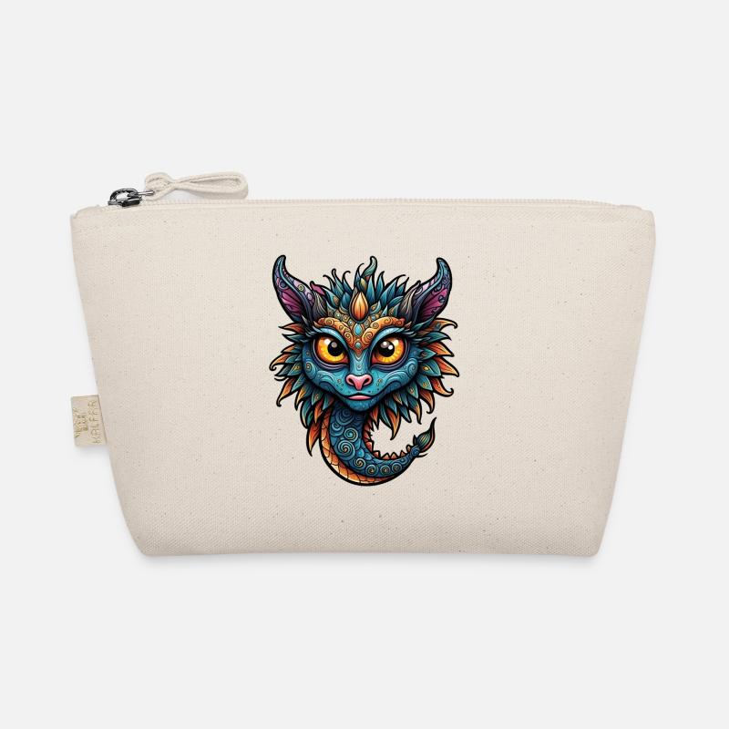 Lovable fantasy creature Organic Pouch