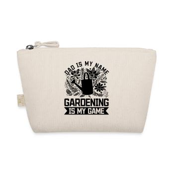 Dad is my name Gardening is my game - Gardening Da - Bio-Täschchen - Natur - Vorne
