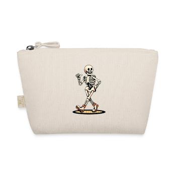 Funny Retro Cartoon Halloween Costume Decoration - Organic Pouch - nature - Front