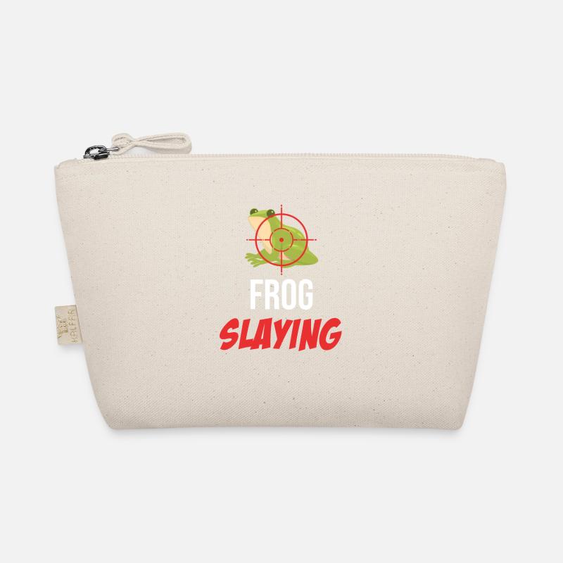 Frog-Killing Hunters Cottagecore Morel Camping Organic Pouch