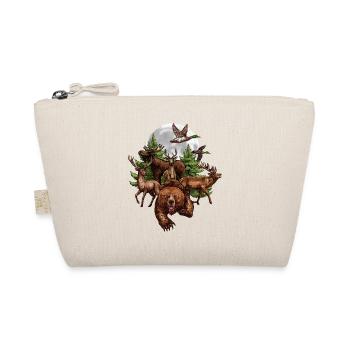 T-shirt pour une idée de cadeau chasseur-chasseur - Trousse biologique - nature - Devant