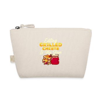 Eating Grilled Cheese Is My Jam Food Sandwich - Organic Pouch - nature - Front