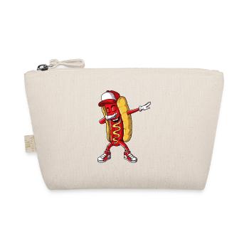 Hot Dog Dancing Dab Dabbing Fast Food Bun Sausage - Organic Pouch - nature - Front