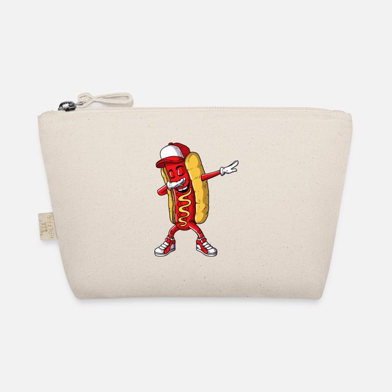 Hot Dog Dancing Dab Dabbing Fast Food Bun Saucisse Trousse biologique