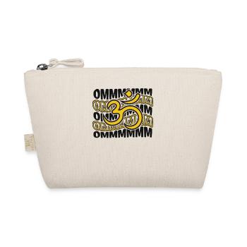 Ommmm Buddhist Symbol Statue Priest Buddhism - Organic Pouch - nature - Front