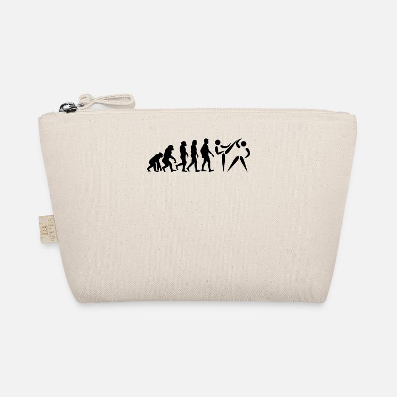 Wing Chun Evolution stick figure Wing Chun Fighter Bio-Täschchen