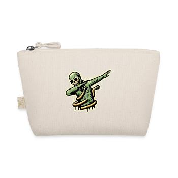 Dabbing Zombie Funny Dabbing Design Funny - Organic Pouch - nature - Front