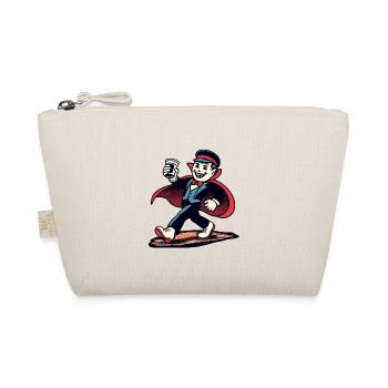 Retro Vintage Vampire Style Halloween Costume Decoration - Organic Pouch - nature - Front