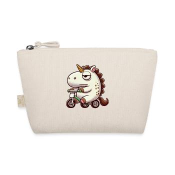 Licorne sur tricycle créature mythique drôle fantaisiste - Trousse biologique - nature - Devant