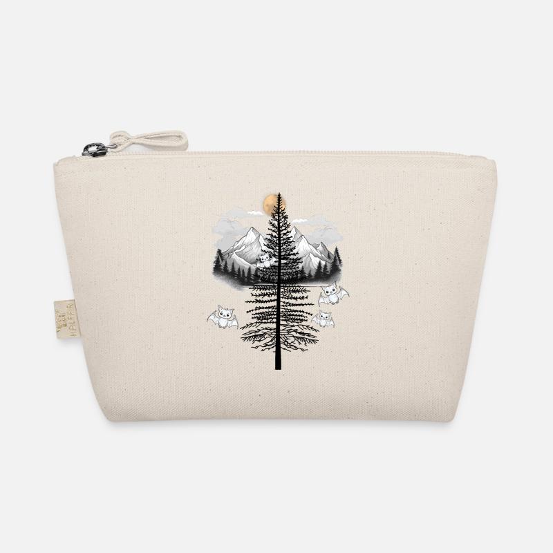 Halloween Bats Bat Nature Organic Pouch