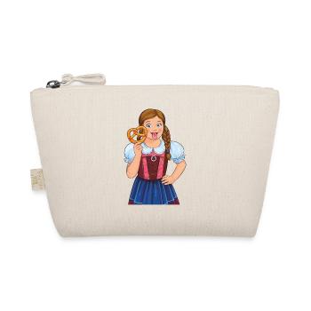 GIRLS DIRNDL PRETZEL - Organic Pouch - nature - Front