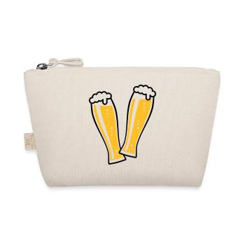 2 verres à bière de blé toast (bière de blé / 2C) - Trousse biologique - nature - Devant