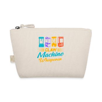 Claw Machine Whisperer Toy Grabber Crane Arcade - Organic Pouch - nature - Front