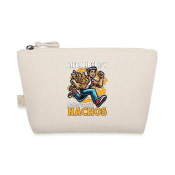 Nachos Life Liberty And The Pursuit Of Food Lover - Organic Pouch - nature - Front