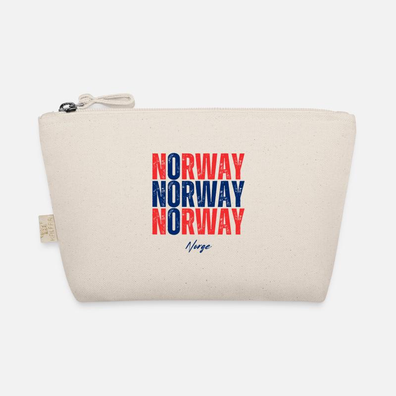 Norwegian flag, Norwegian pride Organic Pouch