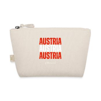 Drapeau de l’Autriche, fierté autrichienne - Trousse biologique - nature - Devant