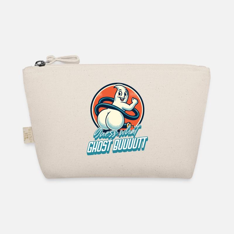Guess What Ghosts Butt Funny Ghosts Saying Organic Pouch
