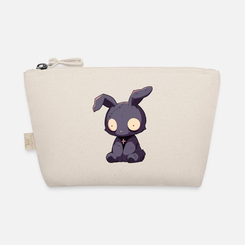 Goth Bunny Gothic Doll Chibi Horror Gift Organic Pouch